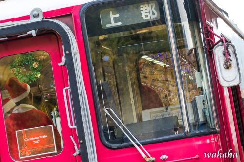 智頭急のクリスマス列車^^