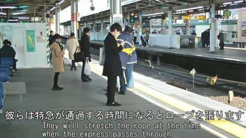 【鬼気迫る対応】新小岩駅の人身事故対策 初心者鉄辞典 English subtitles