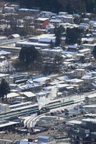 雪の鬼怒川温泉駅 - 東武鬼怒川線・2017年冬 -