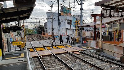 京阪 踏切 (056) - 京阪膳所旅客通路(04)