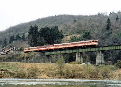 大船渡線 と 栗原電鉄 1987.4.18