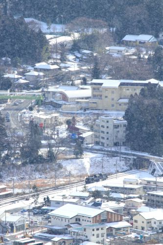 小雪舞う鬼怒川温泉駅 - 東武鬼怒川線・2017年冬 -