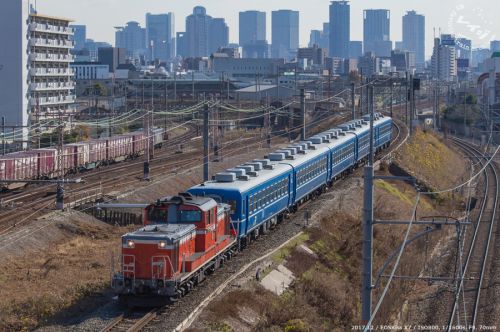 JR西日本 DD51-1193 網干訓練　北方貨物線（宮原操車場ー塚本信号所）