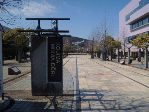 児島駅散策①~旧野崎家住宅に向かって歩きつつマンホール撮影
