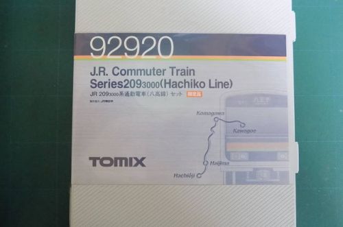TOMIXの92920 209 3000系通勤電車(八高線)セット