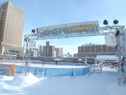 JR旭川駅前!オリンピック気分でウィンターアクティビティ!~北彩都あさひかわ冬のガーデン(~2/12)