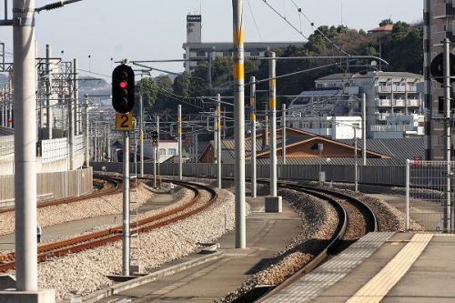 2017年10月の福岡旅行 5 鹿児島本線 千早駅