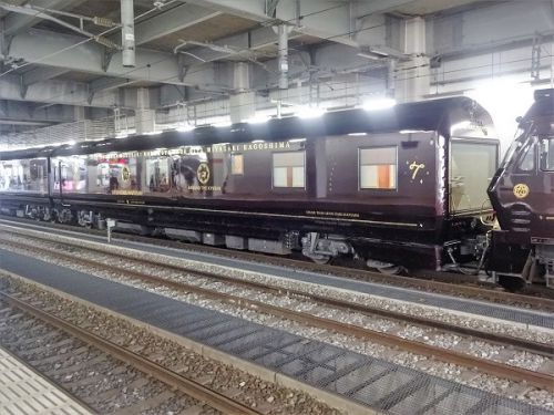 2017年10月の福岡旅行 5 鹿児島本線 博多駅の「ななつ星in九州」 その5