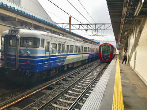 【旅】えちごトキめきリゾート 雪月花に乗る⑪ (直江津駅出発~デザート、お土産)