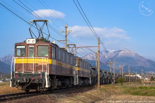 三岐鉄道 ED456&457 3712レ 三岐線(東藤原-保々)