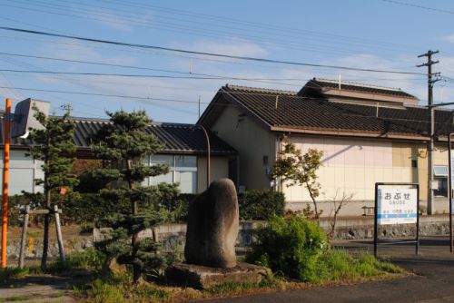 長電2000系D編成 小布施駅に保存される長野電鉄の名車
