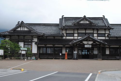 旧大社駅 国の重要文化財に指定された廃駅