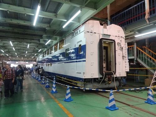 2017年10月の福岡旅行 7 新幹線博多総合車両所公開 その5