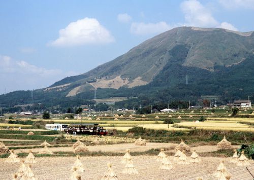 南阿蘇鉄道のトロッコ列車 1988.10.23