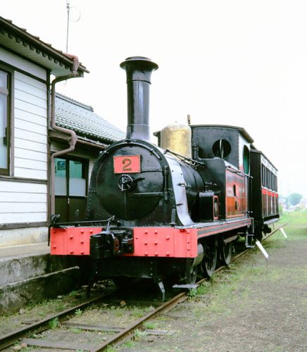加悦鉄道の保存車両 1994.5.1