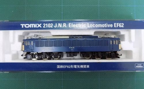 TOMIXの2102 国鉄EF62形電気機関車を弄る