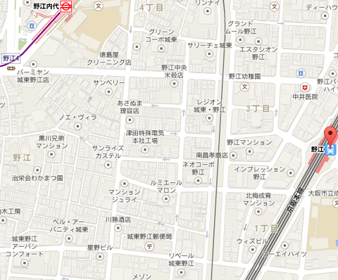 おおさか東線 JR野江駅 建設工事(2018年2月)