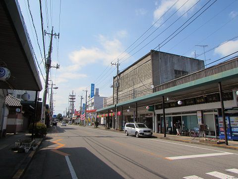 意外に新しいまち?黒磯駅前から続く商店街。 【2016年08月 栃木県那須塩原市】