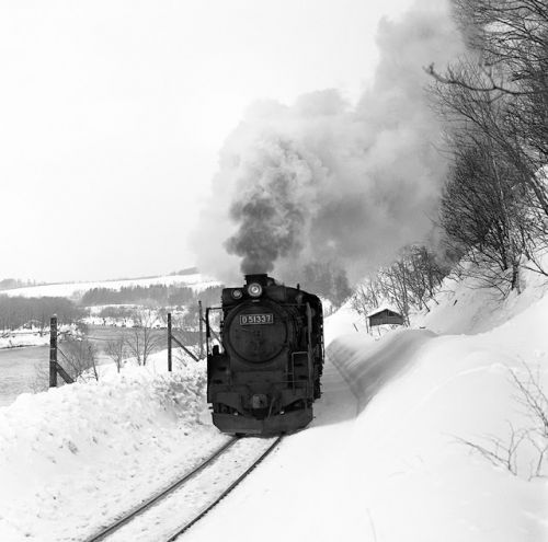 宗谷本線 智東駅 1974.3.7