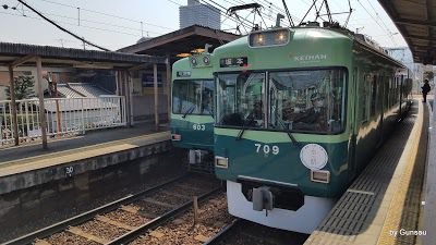 3月17日 駅名変更で『坂本』方向幕も最終・・・