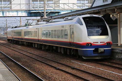 E653系しらゆきを土崎駅で発見!