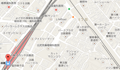 おおさか東線 JR淡路駅 建設工事(2018年3月)