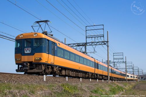 近鉄12200系+22000系 名古屋線(桑名-四日市)