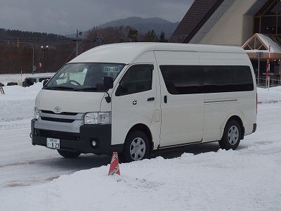 2018年1月11日日高町営バス 占冠線(占冠駅前~日高総合支所)