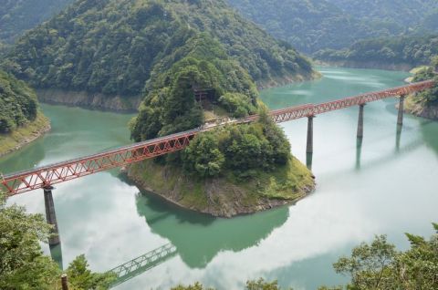 奥大井湖上駅