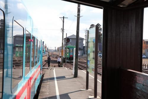 樽見鉄道の乗車は、終点・大垣に