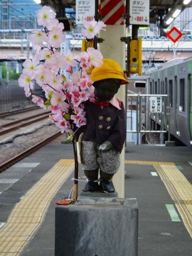 2018年4月_浜松町駅_小便小僧撮ってきた。