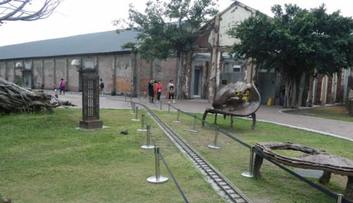 高雄・哈瑪星台湾鉄道館でHOゲージレイアウトを見る