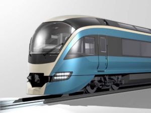全車グリーン車の豪華新型特急車両E261系が2020年春、伊豆方面へ登場。