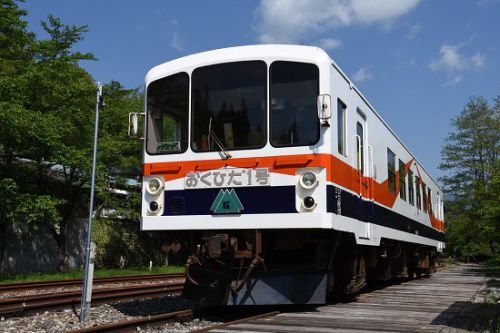 5月5日撮影 旧神岡鉄道 レールマウンテンバイクガッタンゴー