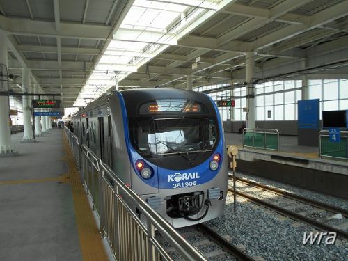 KORAIL東海線 教大駅(釜山広域市蓮堤区)