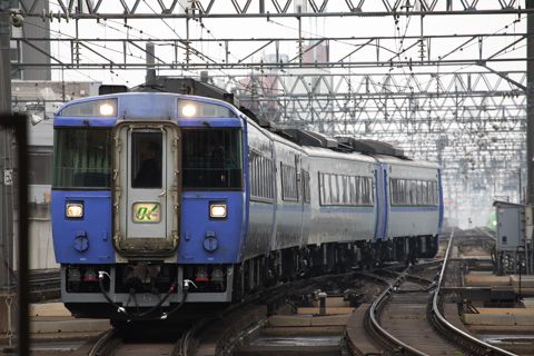 特急オホーツク1号(71D)の編成一覧-2018年5月