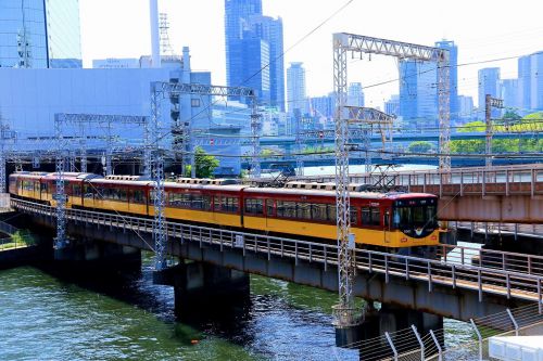 京阪を天満橋で!