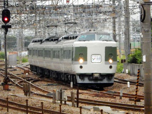 【撮り鉄】189系N102編成 Y159記念列車「横浜セントラルタウンフェスティバル Y159記念列車の旅」鶴見にて捕獲して参りました【youtube動画あり】