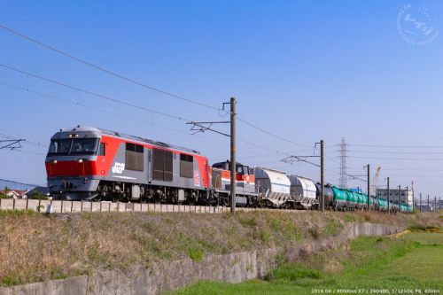異種混合の貨物列車8271レが楽しい!