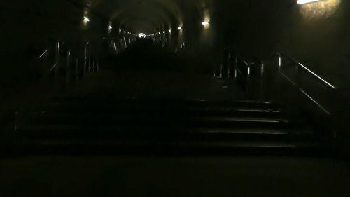 上越線　土合駅を歩いてみた（登ってみた）