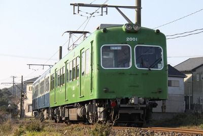 銚子電鉄2000形(前編)デハ2001のほう~京王帝都のグリーンカーの復刻版です!