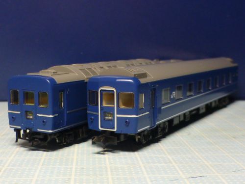 TOMIX 24系「日本海・JR西仕様」を弄る その1
