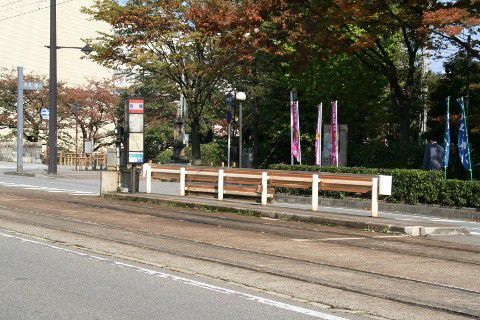 富山地方鉄道 桜橋駅(電停)