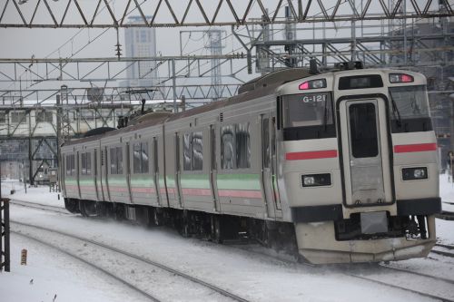 1月6日 続苗穂駅