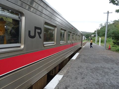【北海道ローカル線の旅 2016/10/5-9 3日目(23)】廃止直前の増毛駅を訪問