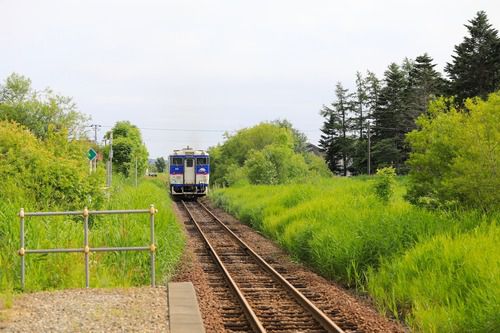 去りゆく優駿浪漫号・栗沢駅