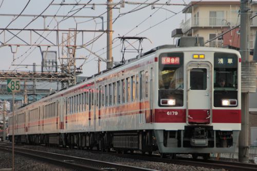 東武6050系使用の臨時列車運転へ!