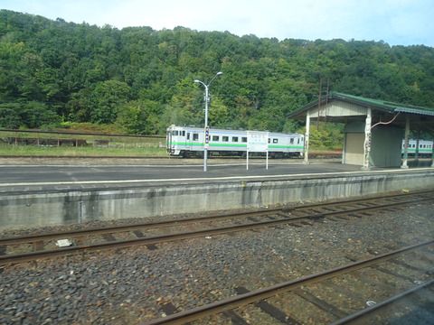 【北海道ローカル線の旅 2016/10/5-9 4日目(28)】特急オホーツク1号キロハ182乗車(北見到着編)