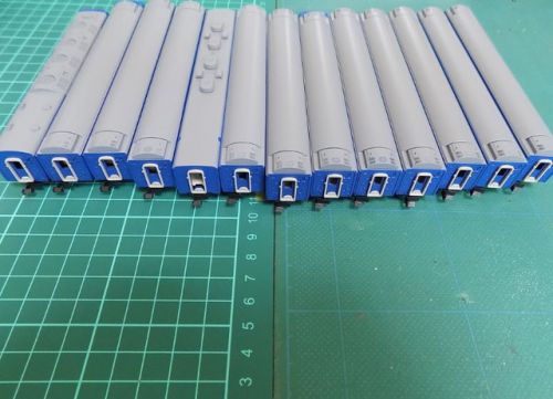 ＴＯＭＩＸの92772 と単品で纏めたＪＲ２４系２５形寝台特急「瀬戸」を弄る