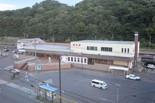 本日の網走駅。